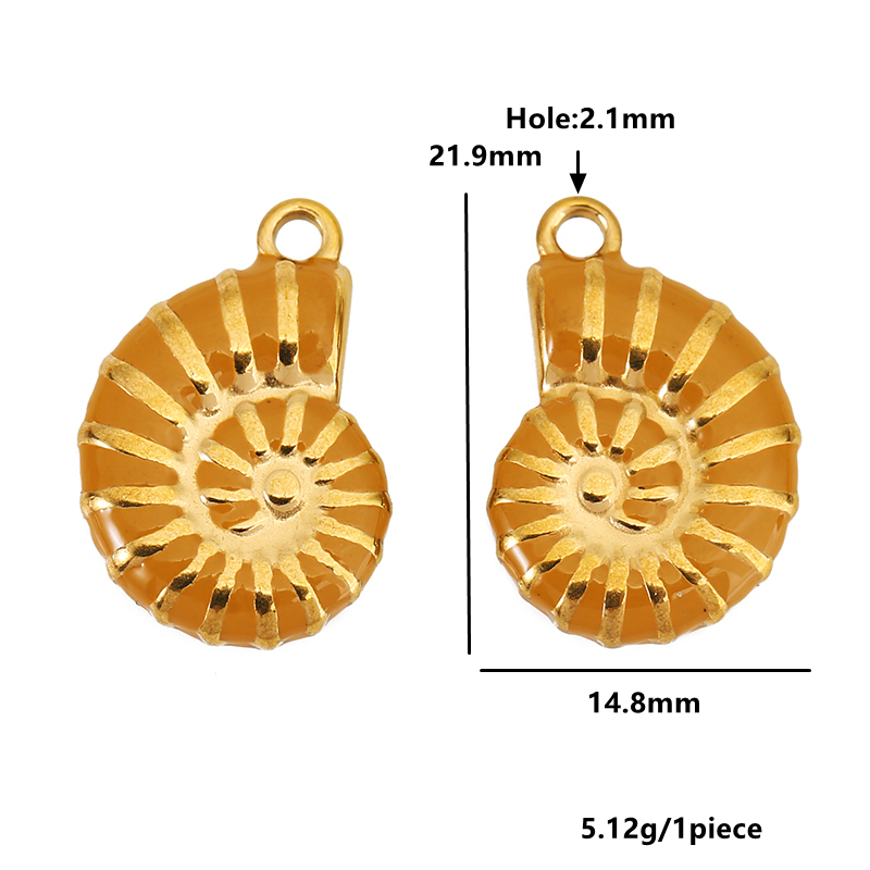 4pcs Stainless Steel Conch Gol - Jewelry Making Tools And Supplies recensie en prijs