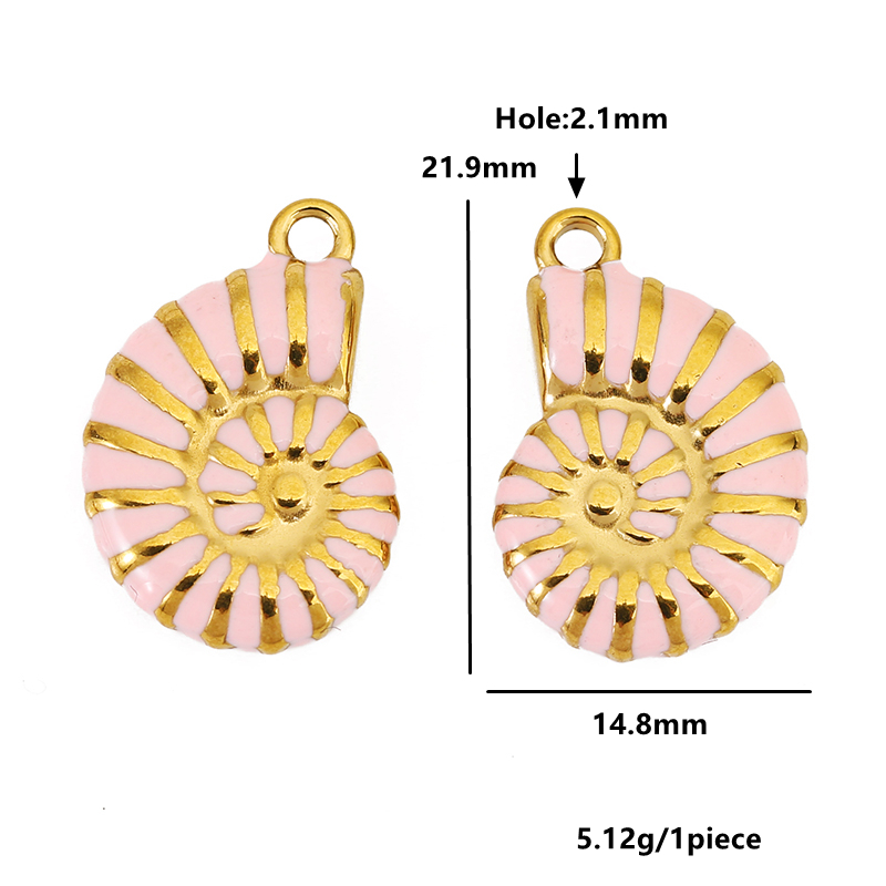 4pcs Stainless Steel Conch Gol - Jewelry Making Tools And Supplies recensie en prijs
