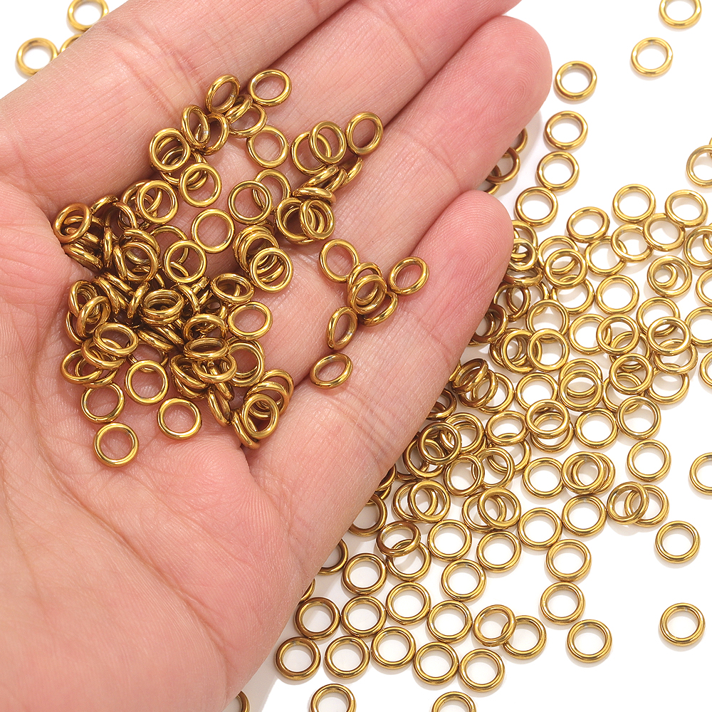 50pcs Stainless Steel O Ring G - Jewelry Making Jump Rings recensie en prijs