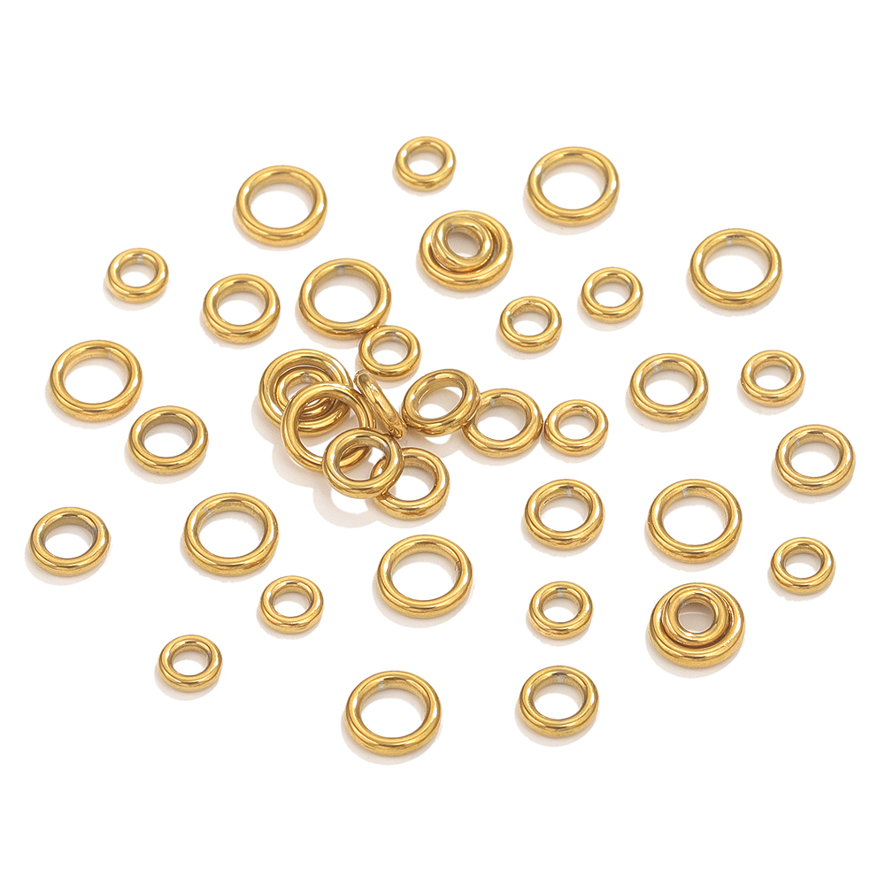 50pcs Stainless Steel O Ring G - Jewelry Making Jump Rings recensie en prijs