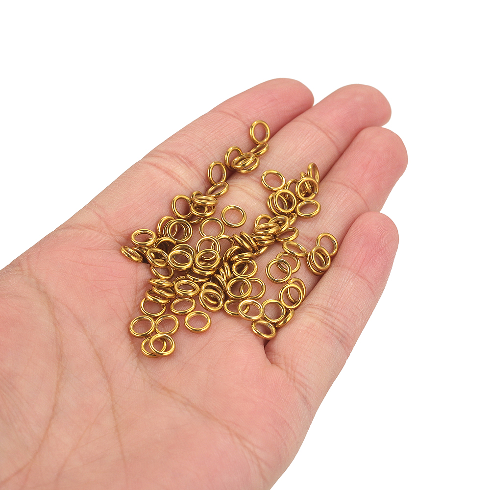 50pcs Stainless Steel O Ring G - Jewelry Making Jump Rings recensie en prijs