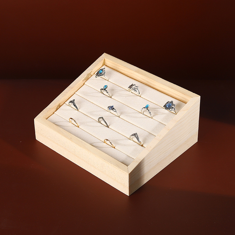 1pc Wood Jewelry Display Tray  - Jewelry Making Desk recensie en prijs