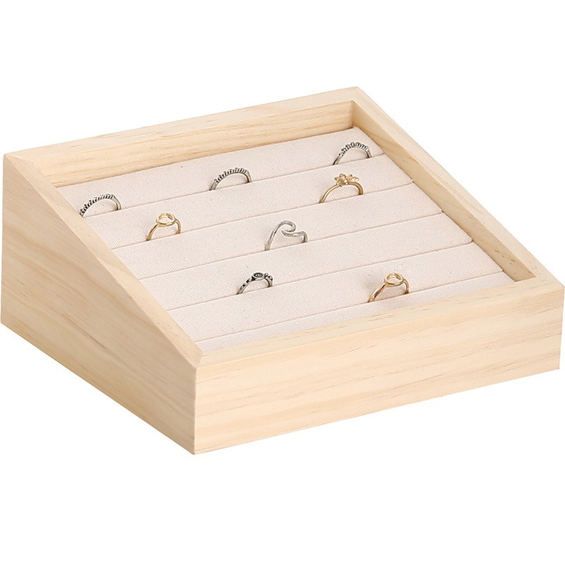 1pc Wood Jewelry Display Tray  - Jewelry Making Desk recensie en prijs