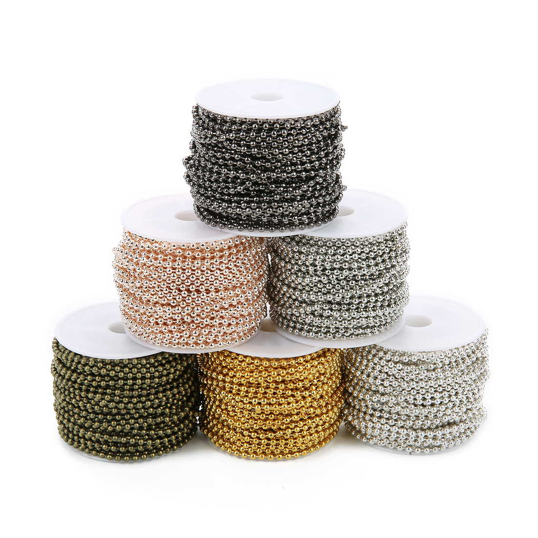 10yards/roll 1.5/2/2.4mm Metal - Jewelry Making Materials Wholesale recensie en prijs