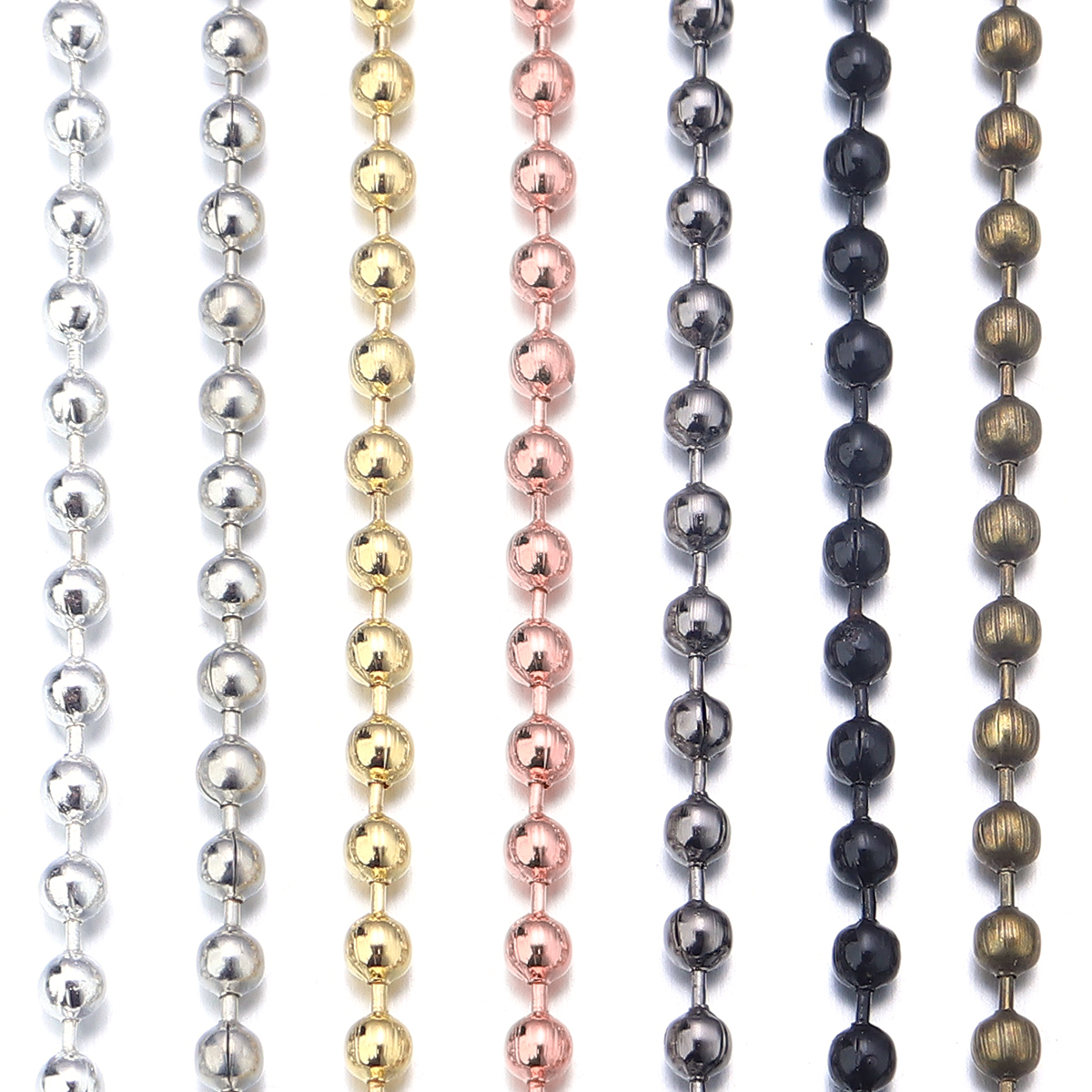 10yards/roll 1.5/2/2.4mm Metal - Jewelry Making Materials Wholesale recensie en prijs