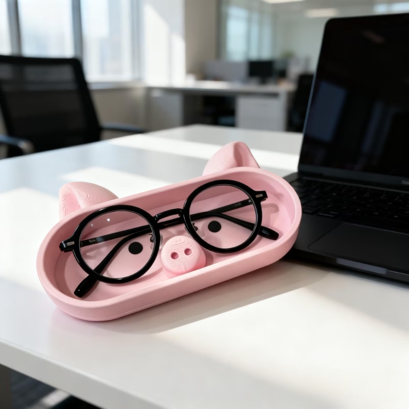 Pink pig shaped storage tray s - Jewelry Making Desk recensie en prijs