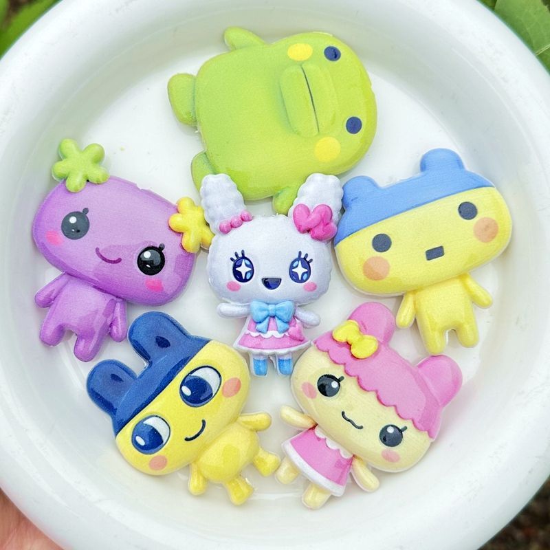 45mm Cartoon Tamagotchi double - Jewelry Making Tools And Supplies recensie en prijs