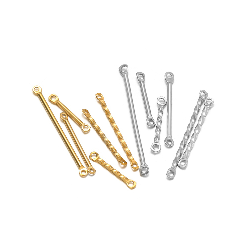 20Pcs Stainless Steel Twisted  - Jewelry Making Tools And Supplies recensie en prijs
