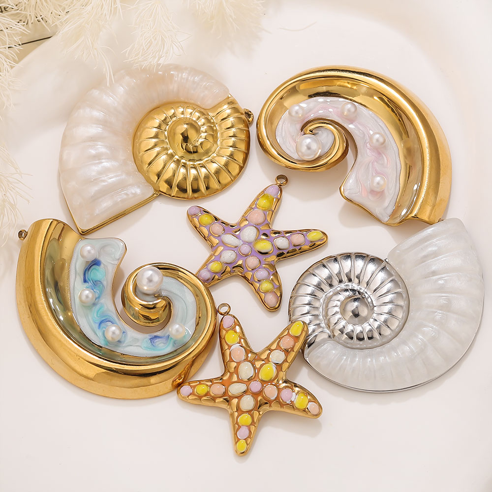 2PCS Pearl Conch Starfish Stai - Jewelry Making Tools And Supplies recensie en prijs