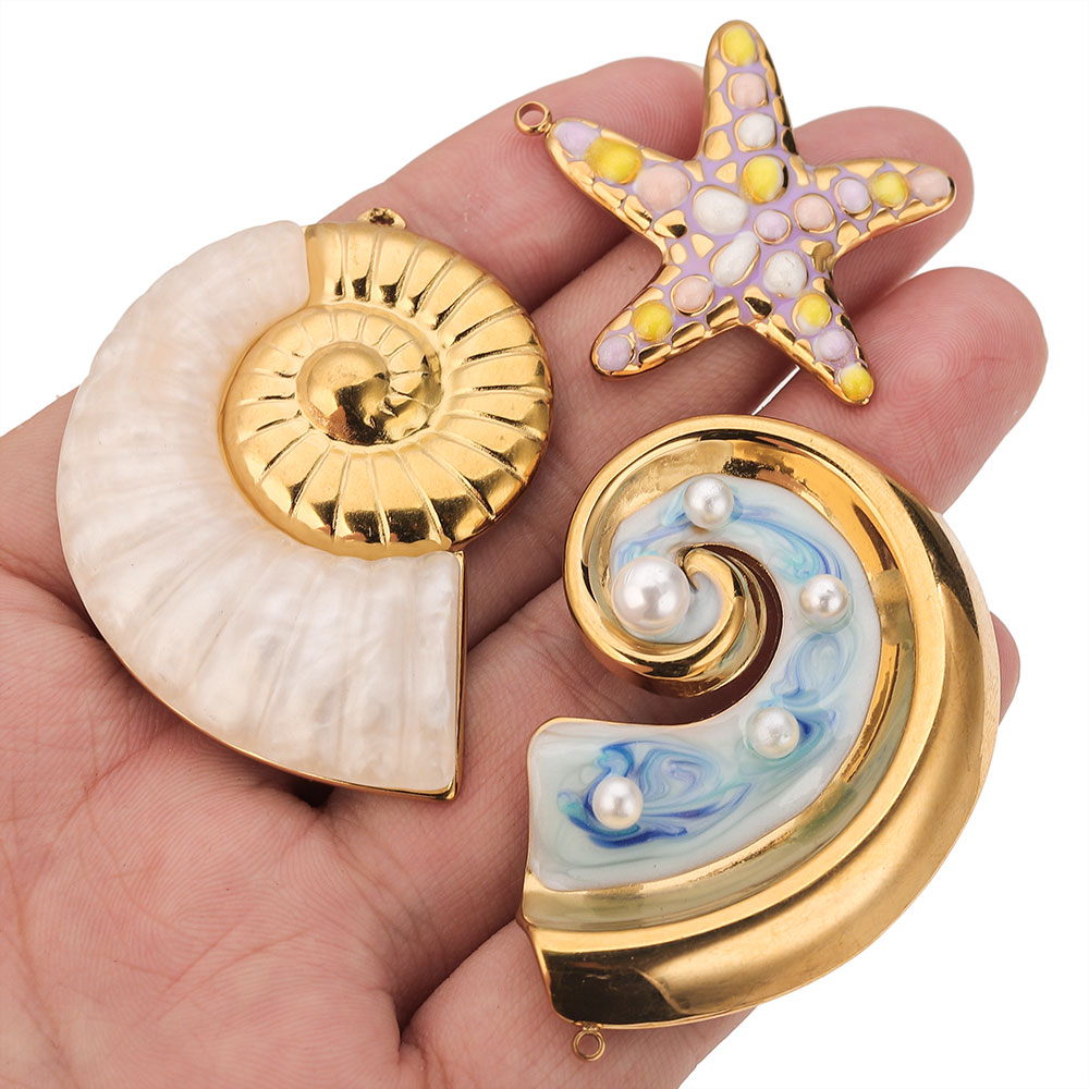 2PCS Pearl Conch Starfish Stai - Jewelry Making Tools And Supplies recensie en prijs