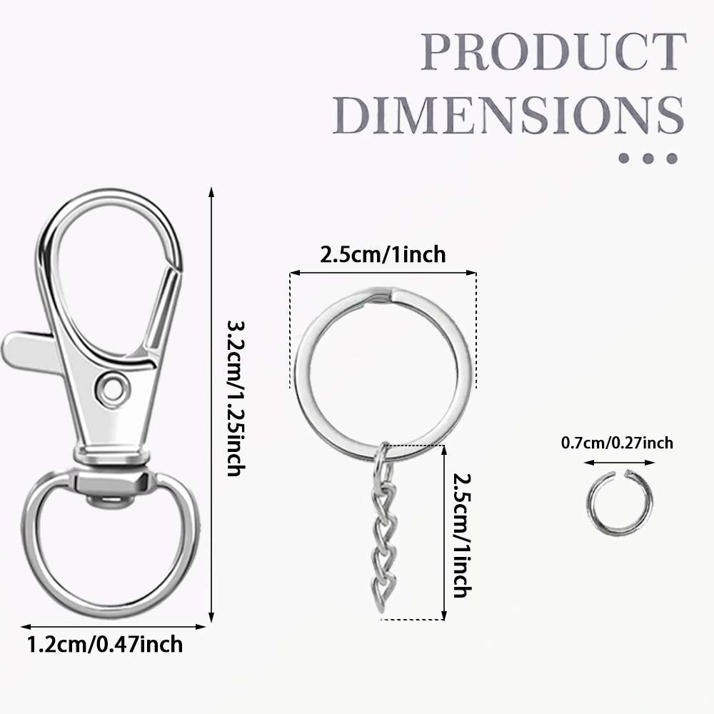 15/30 Set Swivel Lobster Clasp - Jewelry Making Jump Rings recensie en prijs