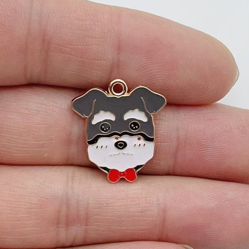 12pcs cartoon pet spotted dog  - Jewelry Making Earrings recensie en prijs