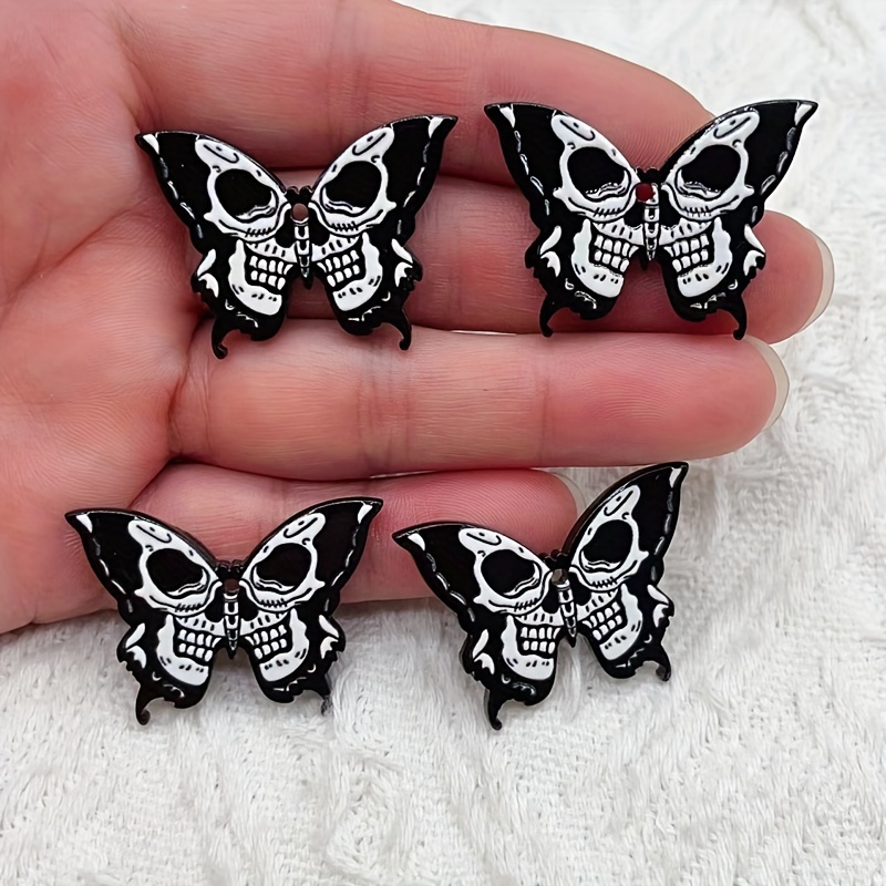 5/10Pcs Halloween Acrylic Skul - Jewelry Making Event recensie en prijs
