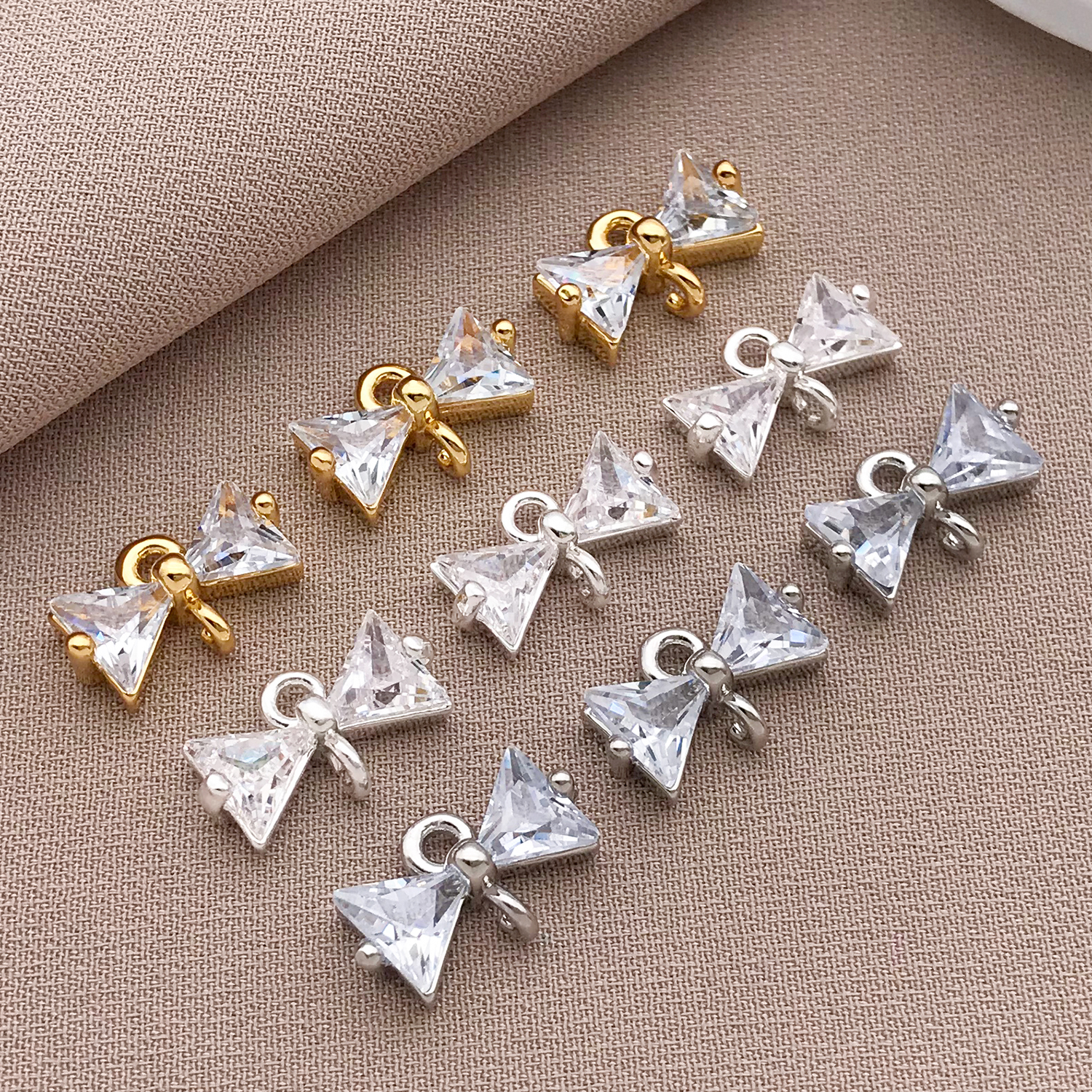 2/4/6pcs Wholesale 18k Gold Pl - Jewelry Making Materials Wholesale recensie en prijs