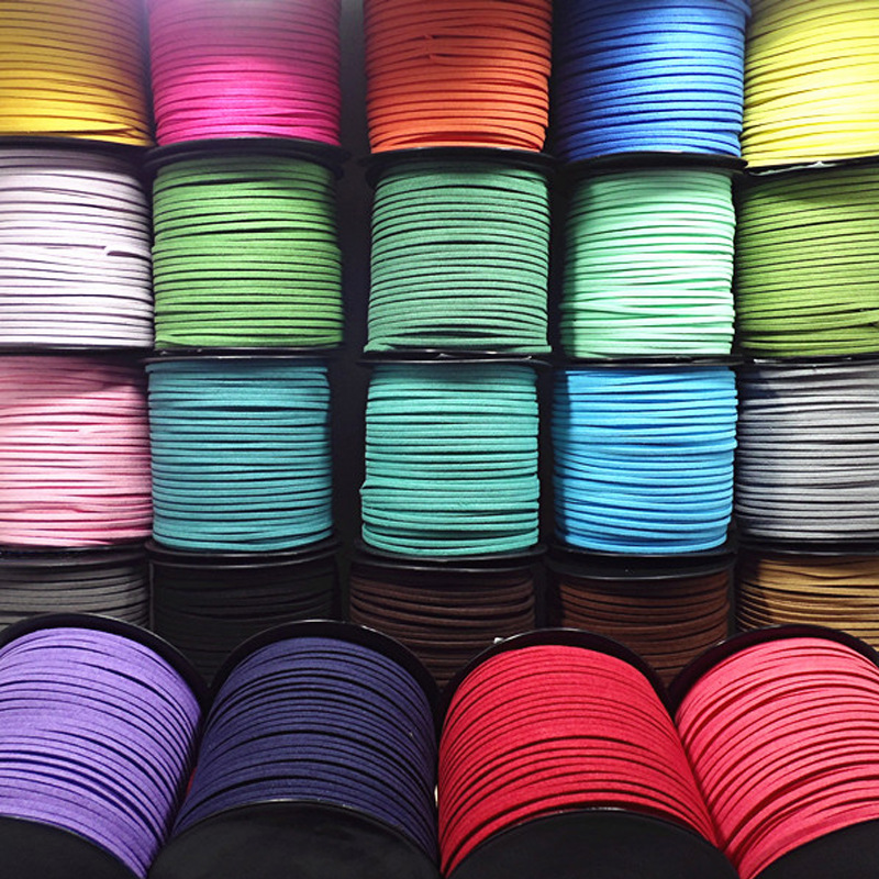 Mixed Colors Synthetic Suede L - Jewelry Making Event recensie en prijs