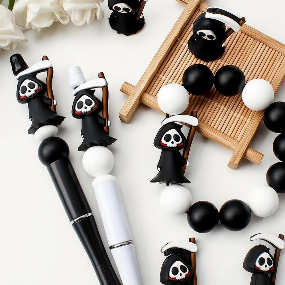 3D Silicone Beads Grim Reaper  - Jewelry Making Event recensie en prijs