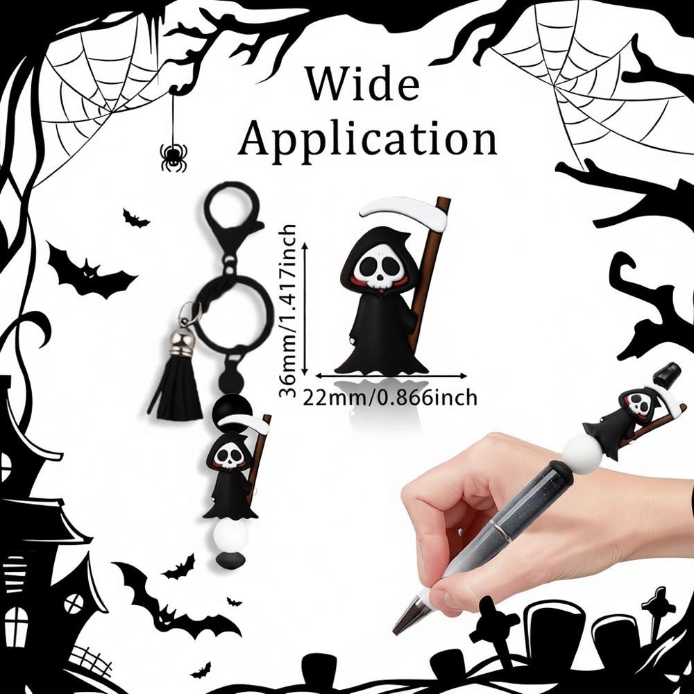 3D Silicone Beads Grim Reaper  - Jewelry Making Event recensie en prijs