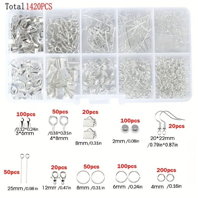 1420pcs 1box Jewelry Findings  - Jewelry Making Tools And Supplies recensie en prijs