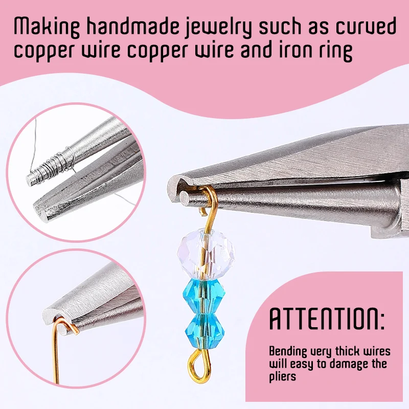 1Pcs Pink Wire Bending Tools R - Jewelry Making Pliers recensie en prijs