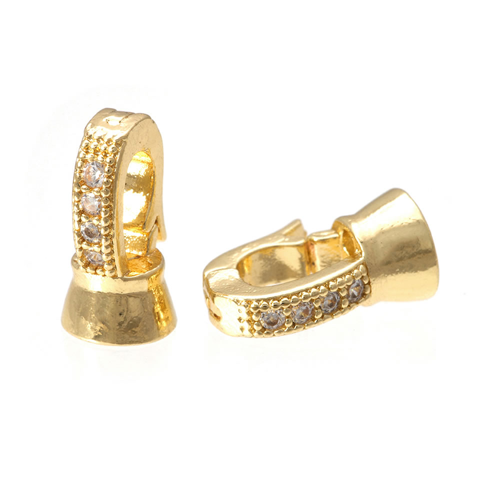 18K Gold Color Brass Zircon Co - Jewelry Making Tools And Supplies recensie en prijs
