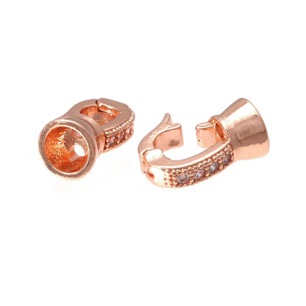 18K Gold Color Brass Zircon Co - Jewelry Making Tools And Supplies recensie en prijs