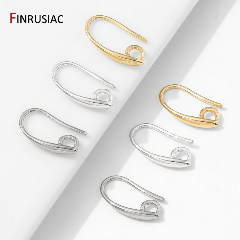 14K Gold Plated Brass Smooth E - Jewelry Making Earrings recensie en prijs