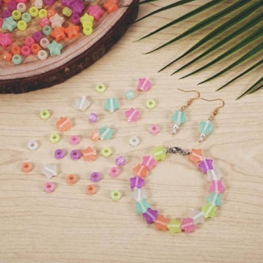 220 Pcs Glow in The Dark Beads - Jewelry Making For Birthday Party recensie en prijs