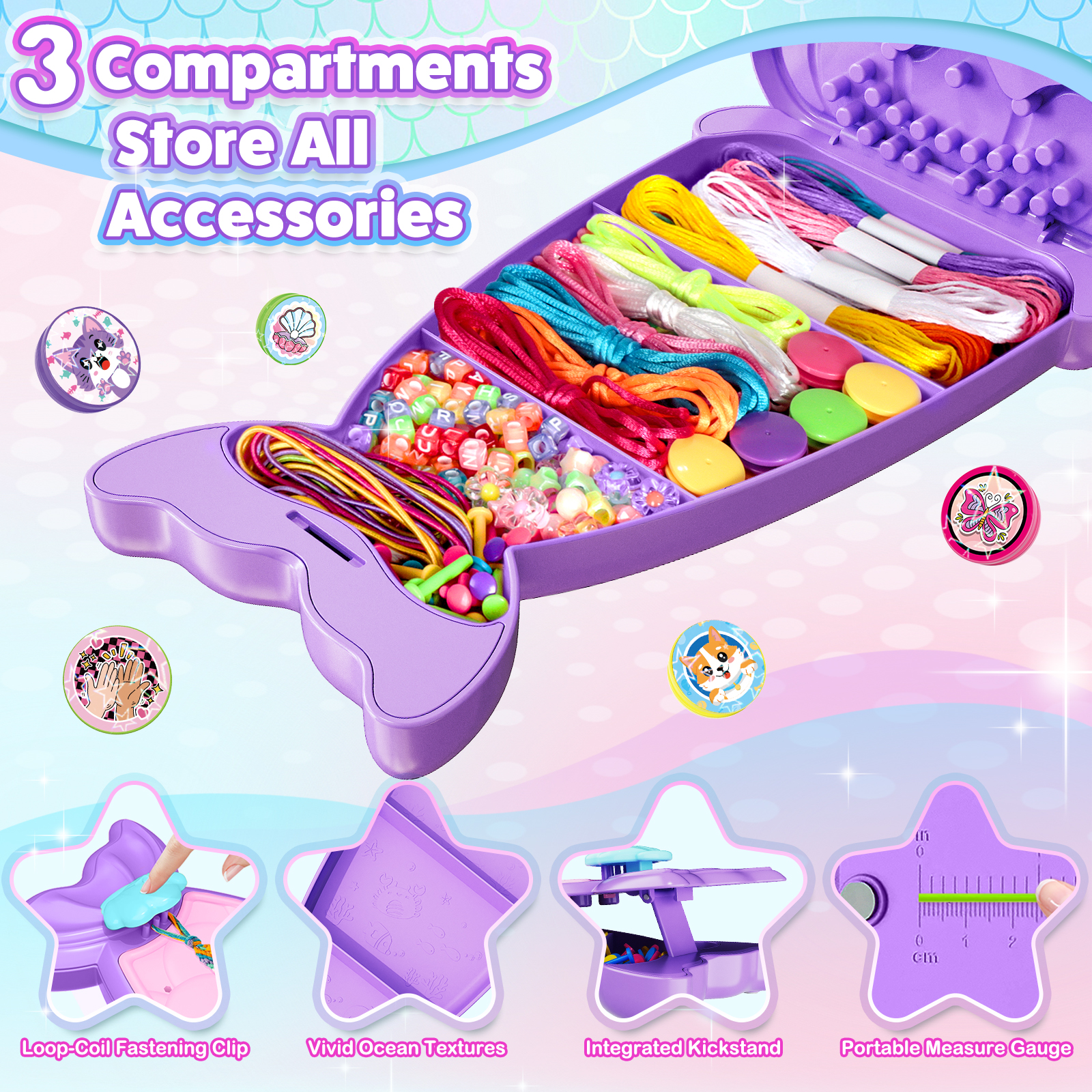 Friendship Bracelet Making Kit - Jewelry Making Ideas With Beads recensie en prijs