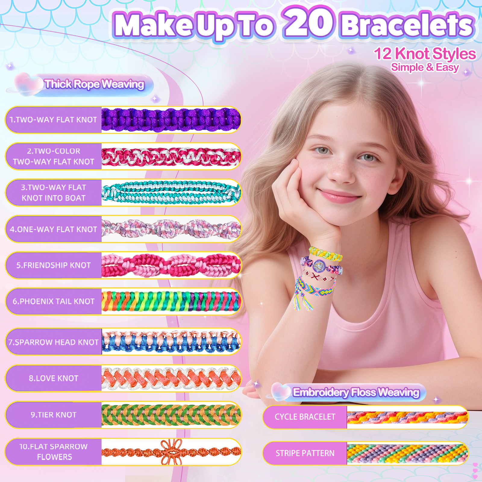Friendship Bracelet Making Kit - Jewelry Making Ideas With Beads recensie en prijs