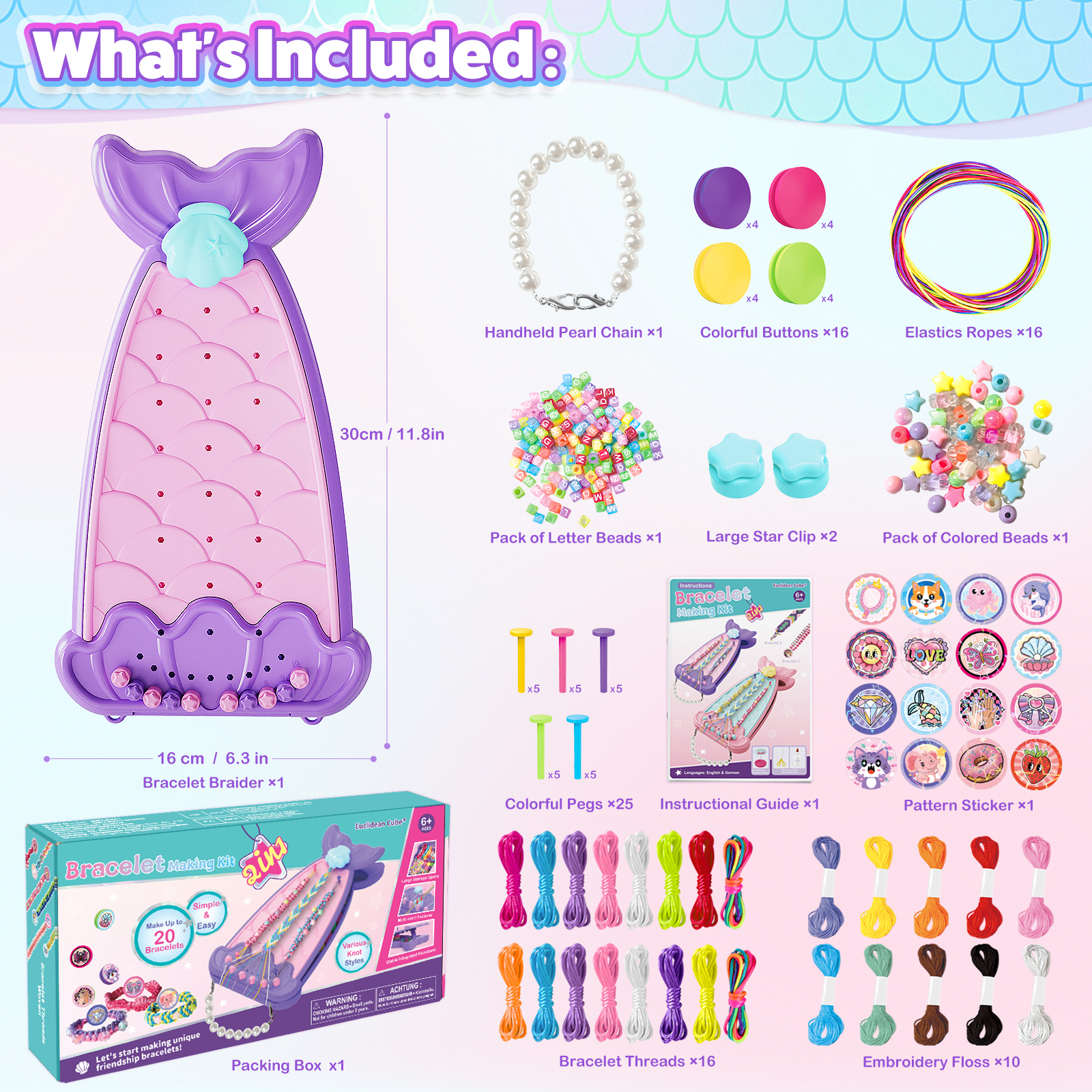 Friendship Bracelet Making Kit - Jewelry Making Ideas With Beads recensie en prijs