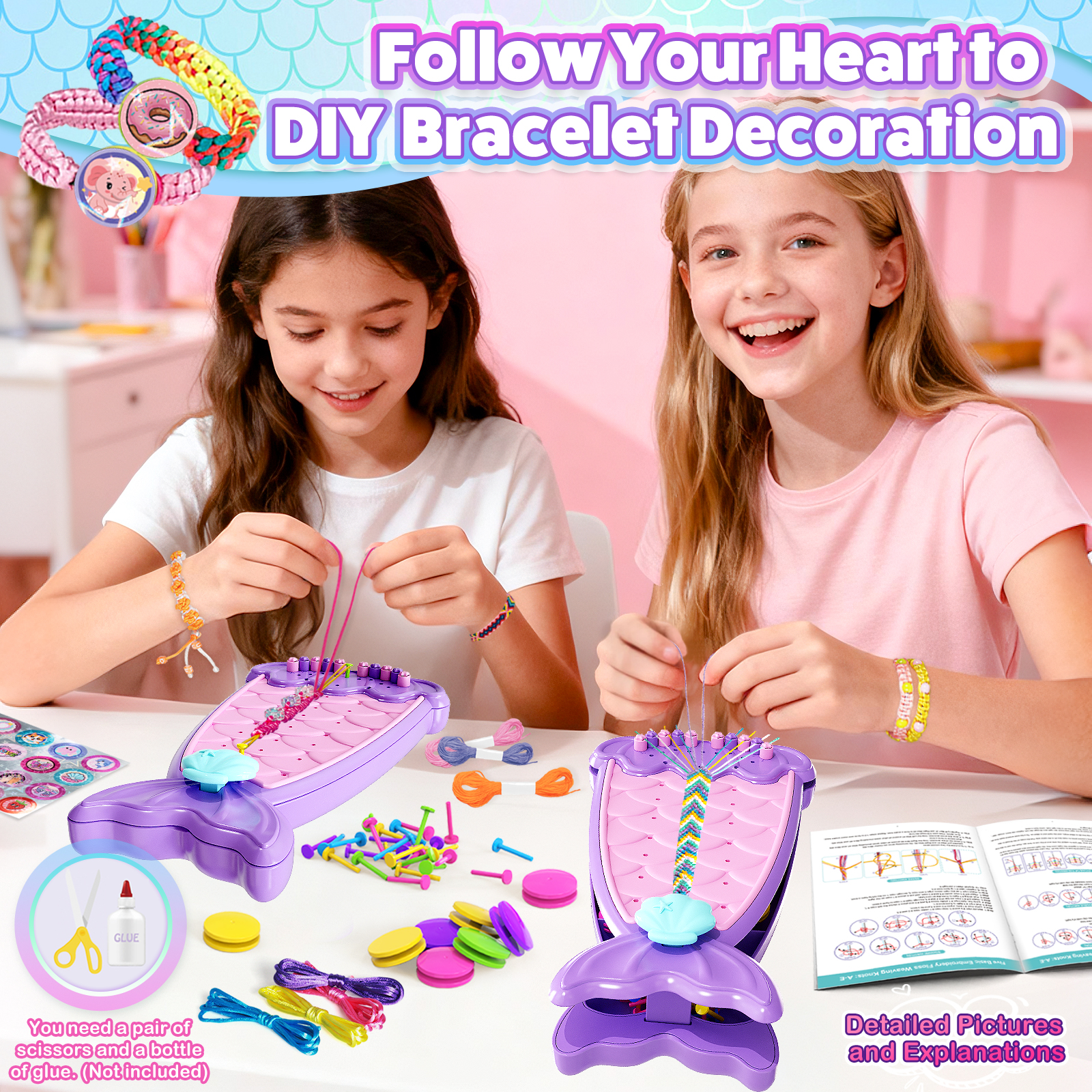 Friendship Bracelet Making Kit - Jewelry Making Ideas With Beads recensie en prijs